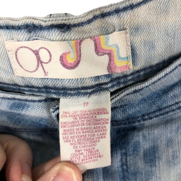 Vintage Acid Wash OP Jeans SZ 17, Street Wear, Hip Hop, 90s-Y2K - Picture 6 of 9